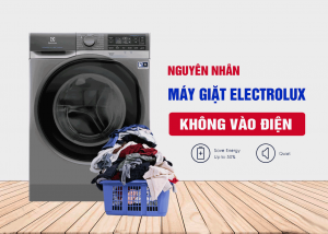 máy giặt electrolux không vào điện