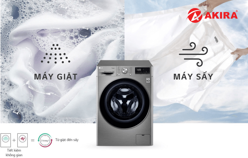 Máy giặt LG có chế độ sấy khô là gì