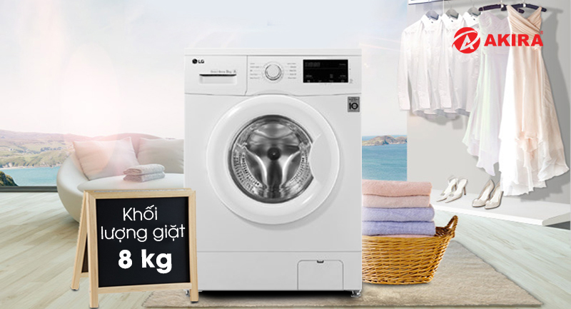 máy giặt LG 8kg FM1208N6W