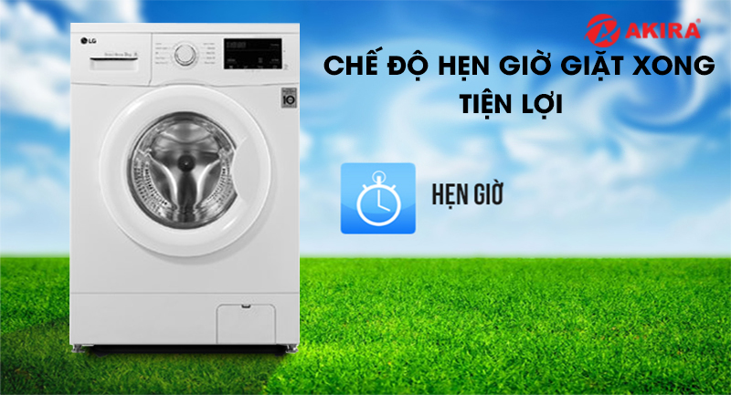 Tiết kiệm thời gian cùng chế độ hẹn giờ giặt 