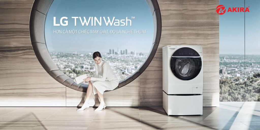 công nghệ nổi bật máy giặt lg