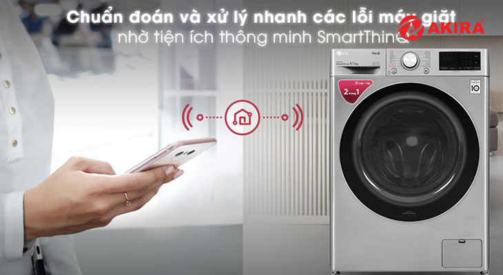 Máy giặt LG Inverter trang bị nhiều công nghệ hiện đại
