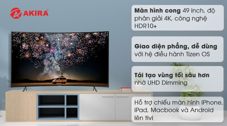 Tivi samsung màn hình cong 43inch nào tốt?