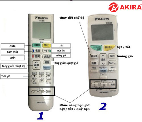 Các chức năng tiện ích khác trên điều khiển điều hòa Daikin nội địa được sử dụng như thế nào để tiết kiệm điện và gia tăng hiệu suất hoạt động?
