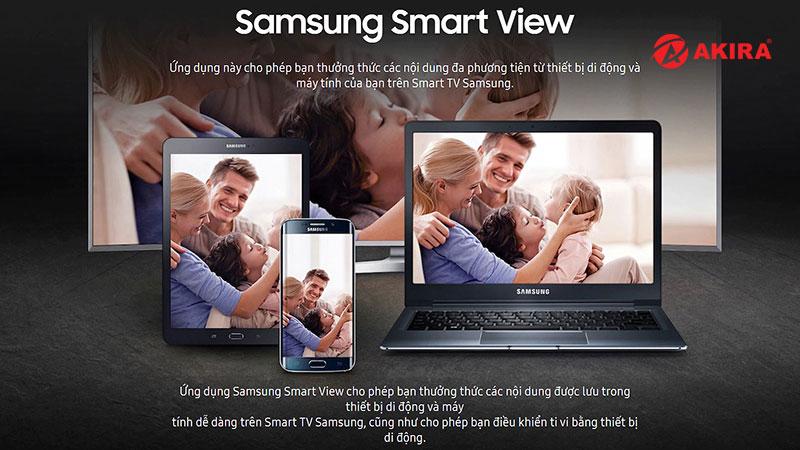 Kết nối pc với tivi Samsung bằng ứng dụng Samsung Smart View