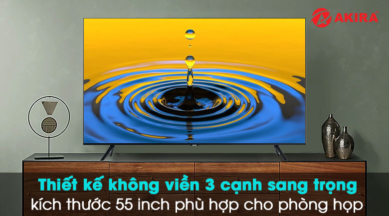 Kích thước tivi samsung 55 inch phù hợp với không gian nào?