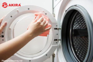 Cách vệ sinh máy giặt cửa trước electrolux nhanh chóng tại nhà
