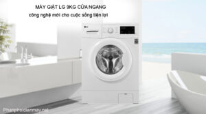 Máy giặt LG 9kg cửa ngang - công nghệ mới cho cuộc sống tiện lợi