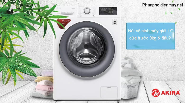 chế độ vệ sinh máy giặt lg