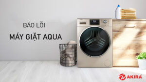 Báo lỗi máy giặt Aqua