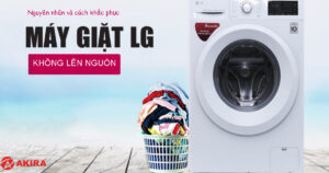 Nguyên nhân và cách khắc phục máy giặt LG không lên nguồn