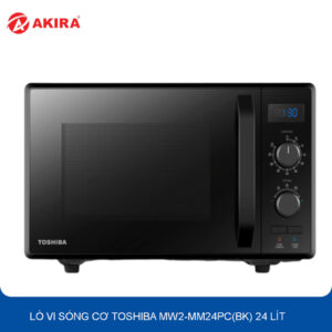 Review lò vi sóng cơ Toshiba MW2-MM24PC(BK) 24 lít