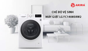 Chế độ vệ sinh máy giặt LG FC1408S4W2 