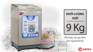 Nên mua máy giặt Aqua kích thước bao nhiêu là phù hợp?