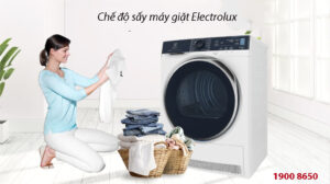 3 bước sử dụng chế độ sấy máy giặt Electrolux