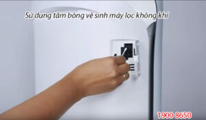 6 bước vệ sinh máy lọc không khí Sharp tại nhà