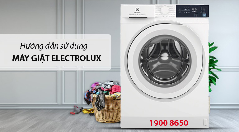 Cách vệ sinh máy giặt Electrolux lồng ngang đơn giản