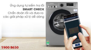 Tính năng Smart Check trên máy giặt Samsung là gì?