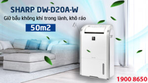 Ưu điểm của máy hút ẩm lọc không khí Sharp DW-D20A-W