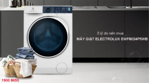 5 lý do nên mua máy giặt Electrolux EWF8024P5WB