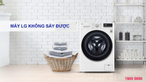 9 lỗi thường gặp và cách sửa máy giặt LG