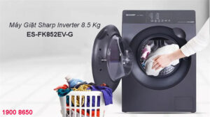 Đánh giá máy giặt Sharp ES-FK852EV-G