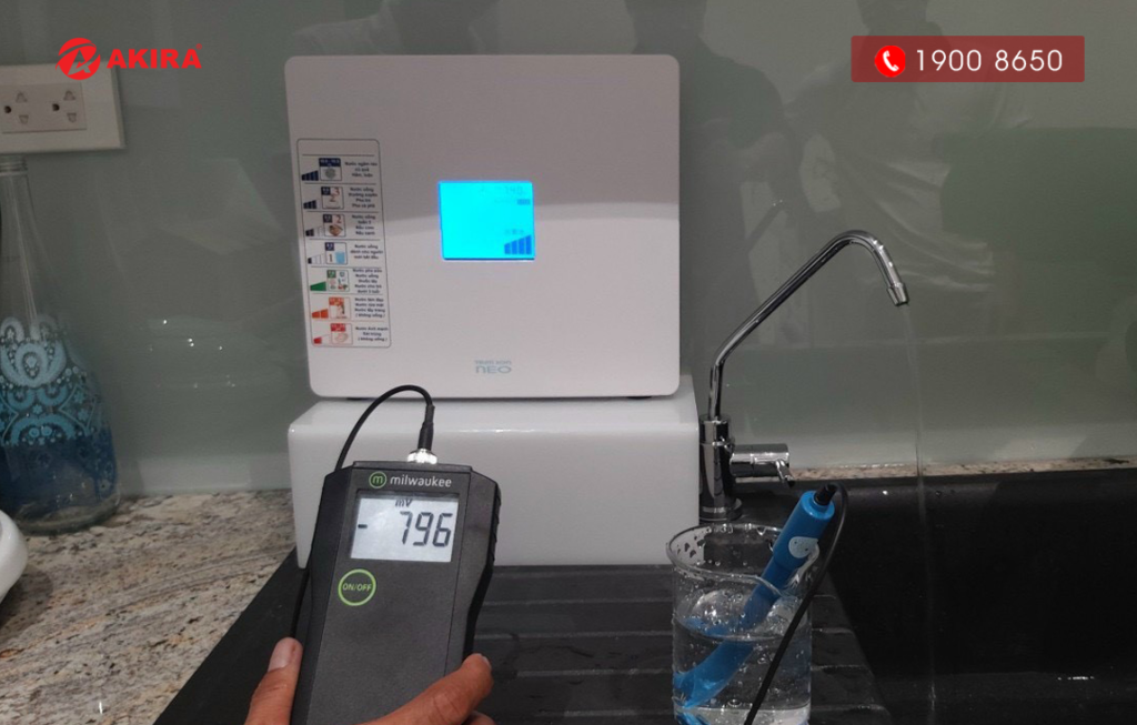 Hình ảnh thực tế máy lọc nước Trim ion Neo