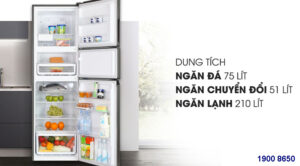 Cách chỉnh nhiệt độ tủ lạnh Electrolux 3 ngăn