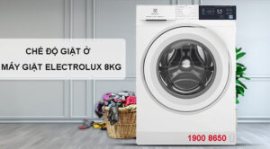 Cách sử dụng máy giặt Electrolux 8kg