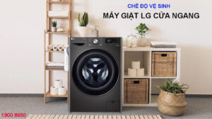 Chế độ vệ sinh máy giặt LG cửa ngang