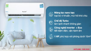 5 tính năng của điều hòa Funiki HIC09TMU Inverter