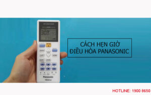 Cách hẹn giờ tắt điều hòa Panasonic