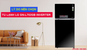  Lý do nên chọn Tủ lạnh LG GN-L702GB Inverter