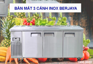 Lý do nên mua Bàn mát 3 cánh inox Berjaya