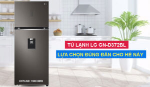 Tủ Lạnh LG GN-D372BL lựa chọn đúng đắn cho hè này