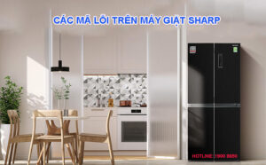 Cách kiểm tra lỗi trên máy giặt Sharp