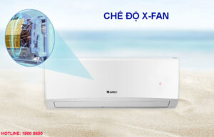 Chế độ X-Fan trên điều hòa Gree