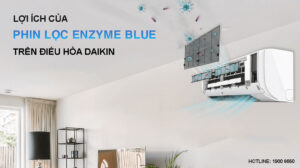 Lợi ích của phin lọc Enzyme Blue trên điều hòa Daikin
