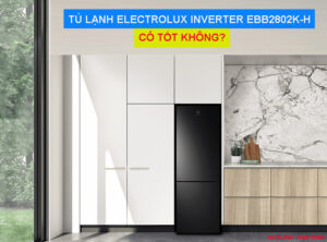 Tủ lạnh Electrolux Inverter EBB2802K-H có tốt không?