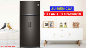 Ưu điểm của tủ lạnh LG GN-D602BL 