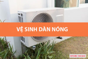 6 bước vệ sinh cục nóng điều hòa Panasonic