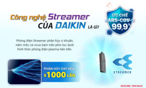 Công nghệ Streamer của điều hòa Daikin là gì?