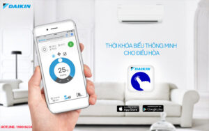 Sử dụng điều hòa Daikin với hệ thống kết nối thông minh D-mobile