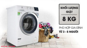 Top 3 máy giặt Electrolux 8kg được mua nhiều nhất