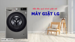 Cách giặt cơ bản với máy giặt LG FV1410S4P