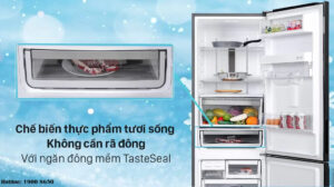 3 bước sử dụng ngăn cấp đông mềm trên tủ lạnh Electrolux