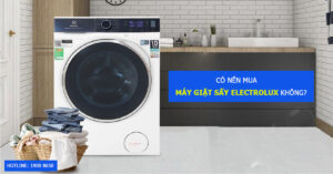 Máy giặt sấy Electrolux có tốn điện không?