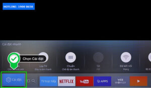 Cách cập nhật phần mềm cho tivi Samsung