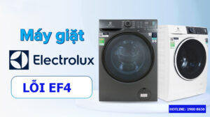 Nguyên nhân và cách khắc phục máy giặt Electrolux lỗi EF4
