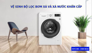Cách vệ sinh máy giặt LG FM1209S6W định kỳ